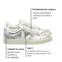 Tênis Veja Feminino Campo Silver White Couro