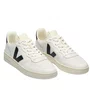 Tênis Veja Feminino V-10 Prime Leather Extra Black White