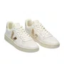 Tênis Veja Feminino V-10 Prime Leather Extra White Platine