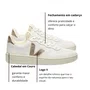 Tênis Veja Feminino V-10 Prime Leather Extra White Platine