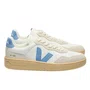 Tênis Veja Feminino V-90 Leather Extra White Aqua Natural
