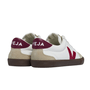 Tênis Veja Feminino Volley White Pekin Bark Couro