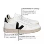 Tênis Veja Masculino V-10 White Black