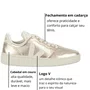 Tênis Veja V-10 Prime Feminino Platine Pierre