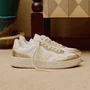 Tênis Veja V-90 Feminino White Platine Couro
