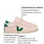 Tênis Veja Volley Feminino Petala Golf Calcaire Couro