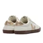 Tênis Veja Volley Feminino White Platine Bark Couro